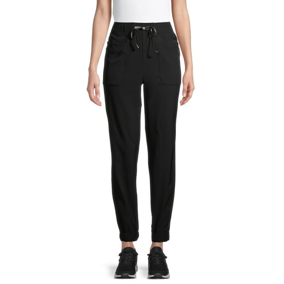 ClimateRight by Cuddl Duds Slim-Leg Modern Fit Scrub Jogger (Women's Plus), 1 Count, 1 Pack