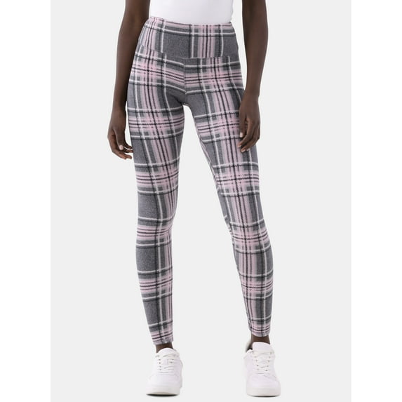ClimateRight by Cuddl Duds Stretch Women's Warm Stretch Fleece High Rise Base Layer Thermal Legging, Sizes XS to 4X