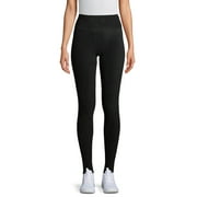 ClimateRight by Cuddl Duds Stretch Womens Warm Stretch Fleece High Rise Base Layer Thermal Legging, Sizes XS to 4X