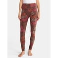 thumbnail image 1 of ClimateRight by Cuddl Duds Stretch Women's Warm Stretch Fleece High Rise Base Layer Thermal Legging, Sizes XS to 4X, 1 of 4