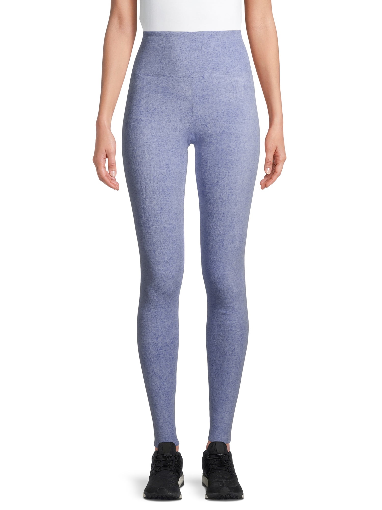 ClimateRight by Cuddl Duds Stretch Women's Warm Stretch Fleece High Rise Base Layer Thermal Legging, Sizes XS to 4X