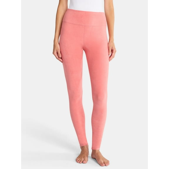 ClimateRight by Cuddl Duds Stretch Fleece Women's High Rise Base Layer Legging, Sizes XS to 4X