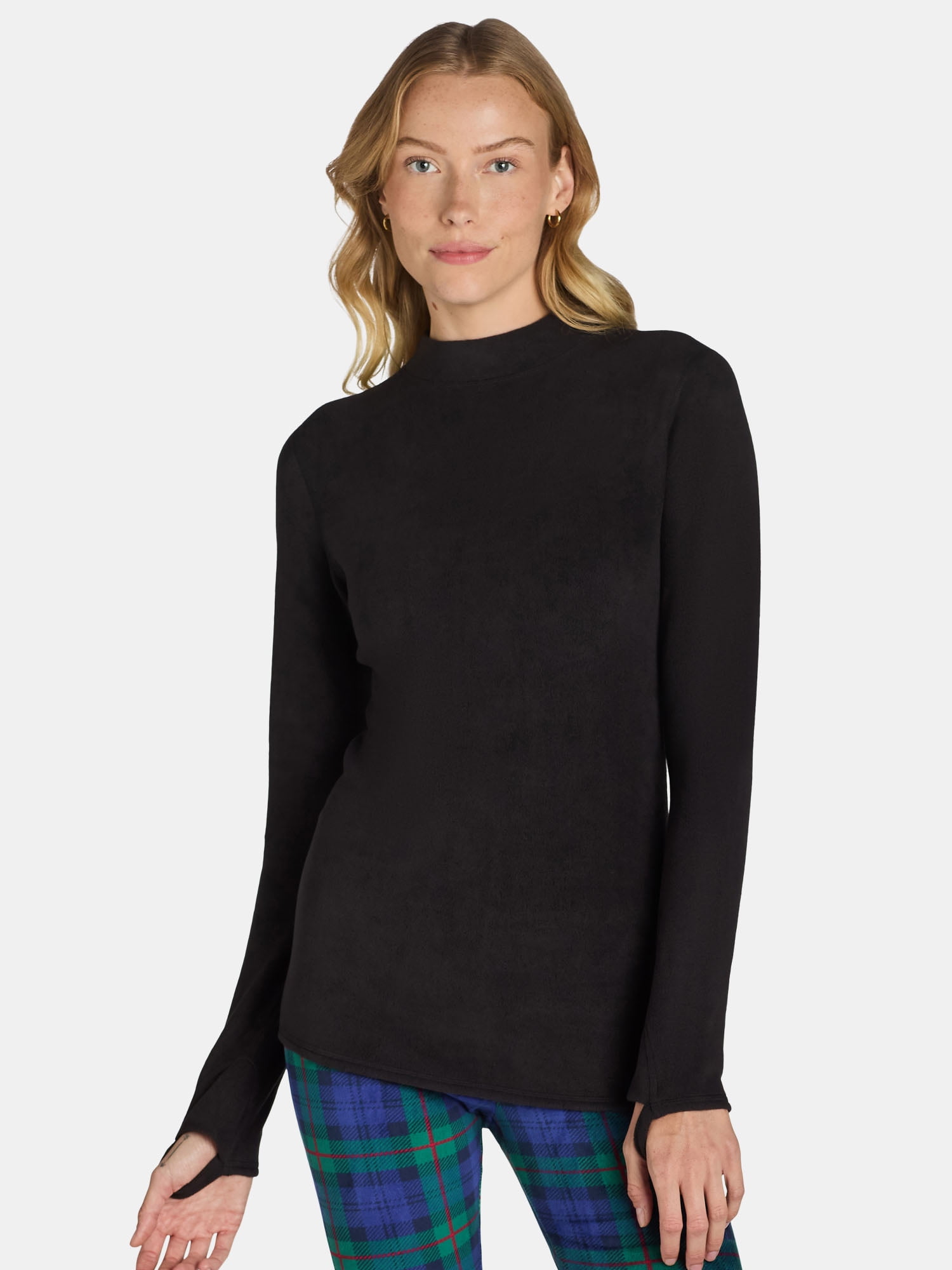 Climateright long sleeve crew stretch fleece sale