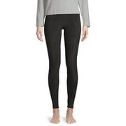 ClimateRight by Cuddl Duds Stretch Fleece Women's Natural Rise Base Layer Legging, Sizes XS to 4X