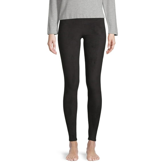 ClimateRight by Cuddl Duds Stretch Fleece Women's Natural Rise Base Layer Legging, Sizes XS to 4X