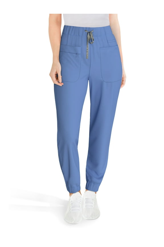 ClimateRight by Cuddl Duds Stretch Woven Scrub Jogger (Women's and Women's Plus), 1 Count