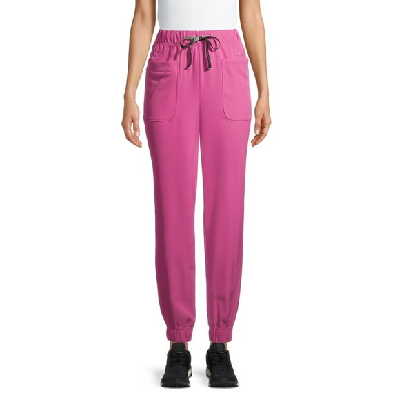 ClimateRight by Cuddl Duds Stretch Woven Scrub Jogger (Women's and Women's Plus), 1 Count