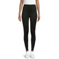 thumbnail image 1 of ClimateRight by Cuddl Duds Women's Grid Warmth High Waisted Thermal Leggings, 1 of 5