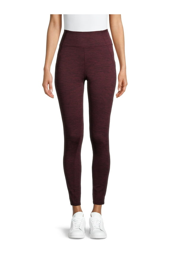 ClimateRight by Cuddl Duds Women's Plush Warmth Base Layer Leggings, Sizes XS to 4X