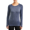 thumbnail image 1 of ClimateRight by Cuddl Duds Women's Plush Warmth Crew Neck Base Layer Top, Sizes XS to 4X, 1 of 5