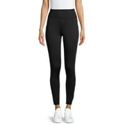 ClimateRight by Cuddl Duds Women's Plush Warmth High Waisted Long Underwear Thermal Leggings