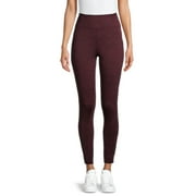 ClimateRight by Cuddl Duds Women's Plush Warmth High Waisted Long Underwear Thermal Leggings