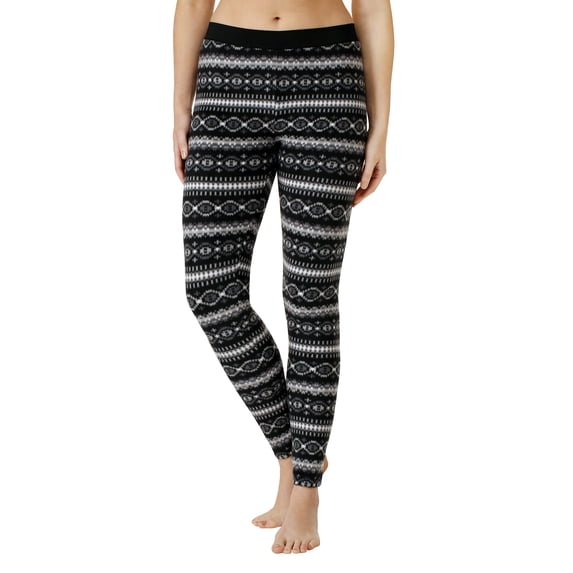 ClimateRight by Cuddl Duds Women's Stretch Fleece Warm Underwear Leggings