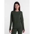 thumbnail image 1 of ClimateRight by Cuddl Duds Women's Base Layer Thermal Top, Sizes XS-4X, 1 of 6