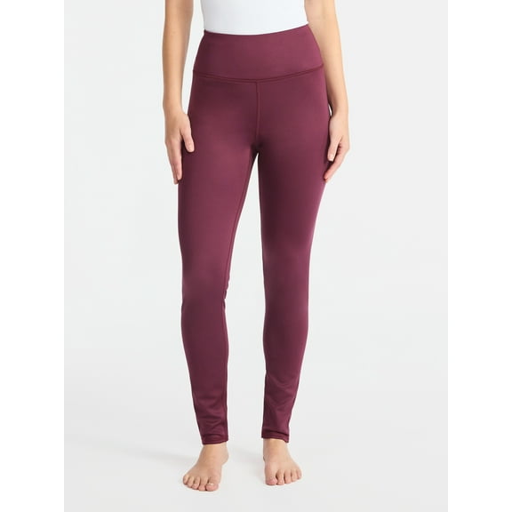 ClimateRight by Cuddl Duds Women's Thermal Guard Base Layer Leggings, Sizes XS to 4X