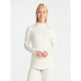 thumbnail image 1 of ClimateRight by Cuddl Duds Women's Thermal Guard Base Layer Mock Neck Top, Sizes XS to 4X, 1 of 5