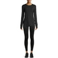 thumbnail image 1 of ClimateRight by Cuddl Duds Women's Thermal Guard Base Layer Thermal Top and Legging 2-Piece Set, 1 of 2