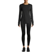 ClimateRight by Cuddl Duds Women's Thermal Guard Base Layer Thermal Top and Legging 2-Piece Set