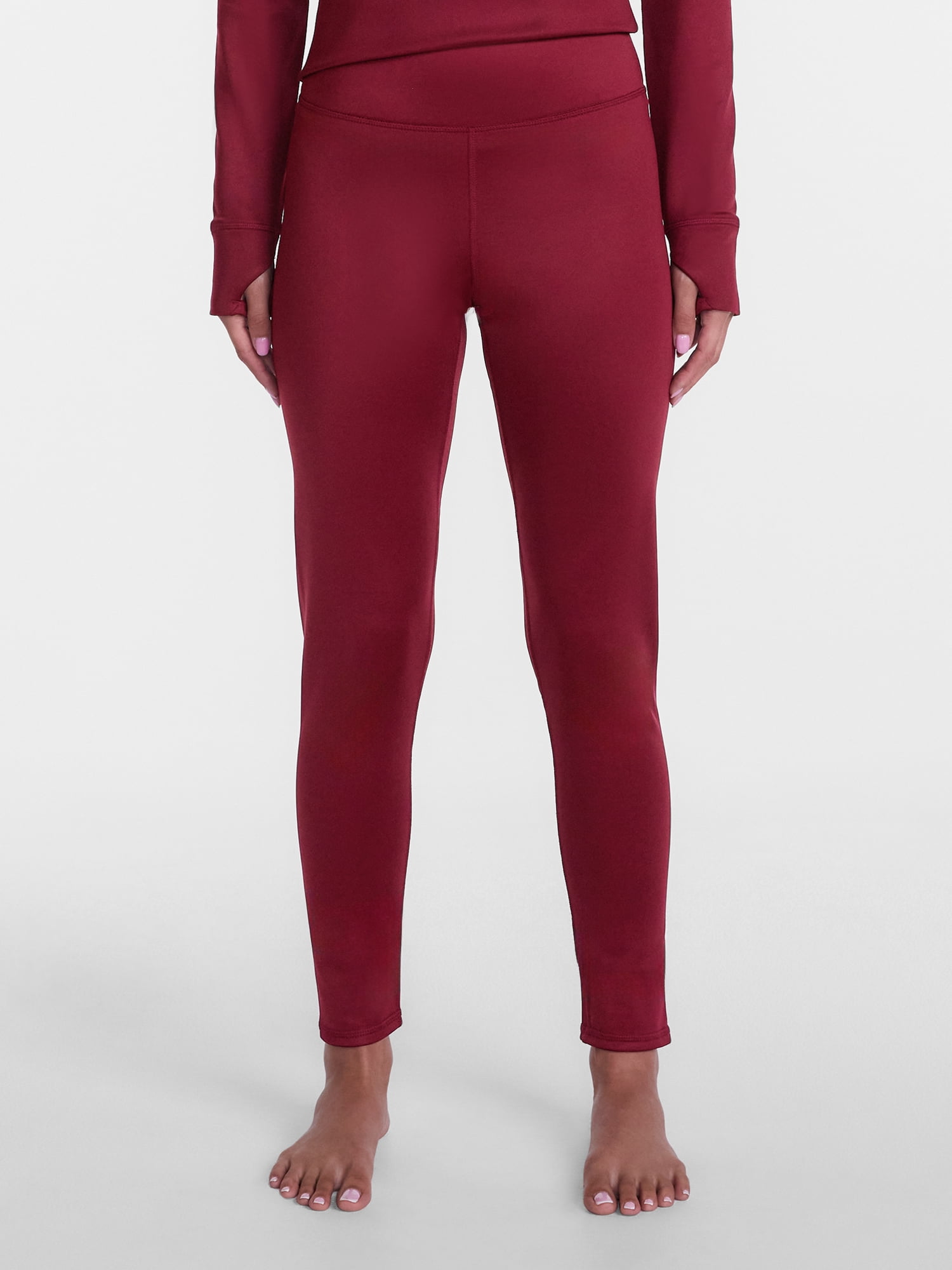 ClimateRight by Cuddl Duds Women's Warmer Thermal Guard Base Layer Thermal Leggings, Sizes XS to 4X