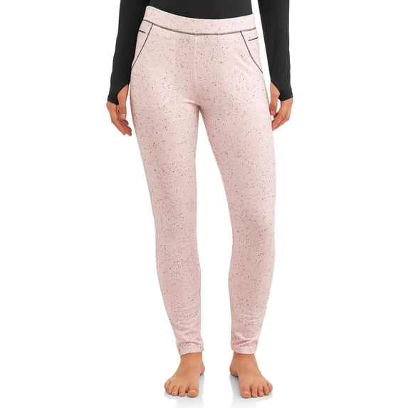 ClimateRight by Cuddl Duds Women's and Women's Plus Comfort Core Warm Long Underwear Legging