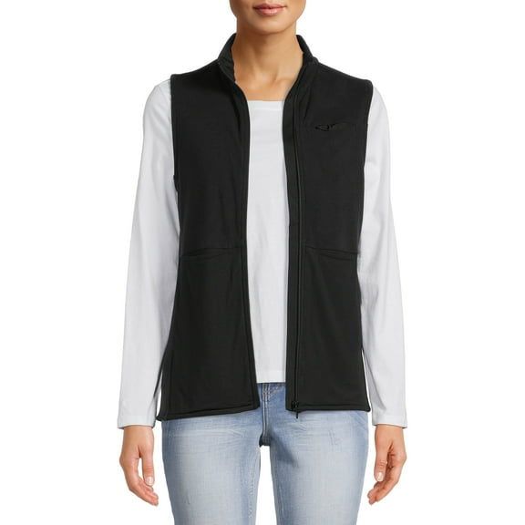 ClimateRight by Cuddl Duds Women’s and Women's Plus Knit Fleece Vest