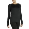 thumbnail image 1 of ClimateRight by Cuddl Duds Women's and Women's Plus Plush Warmth Base Layer Top, 1 of 4