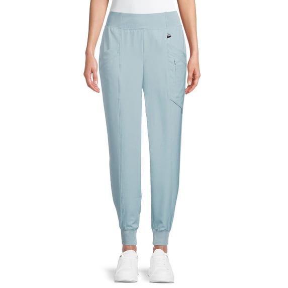 ClimateRight by Cuddl Duds Women’s and Women's Plus Scrub Joggers with Anti-Bacterial Technology