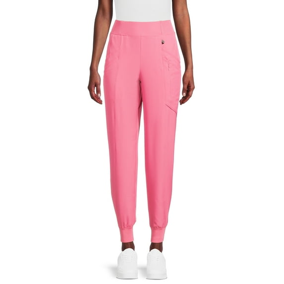 ClimateRight by Cuddl Duds Women’s and Women's Plus Scrub Joggers with Anti-Bacterial Technology