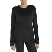 ClimateRight by Cuddl Duds Women's and Women's Plus Stretch Fleece Base Layer Top