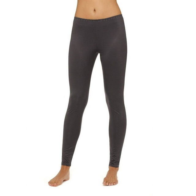 ClimateRight by Cuddl Duds Women's and Women's Plus Stretch Microfiber Base Layer Legging