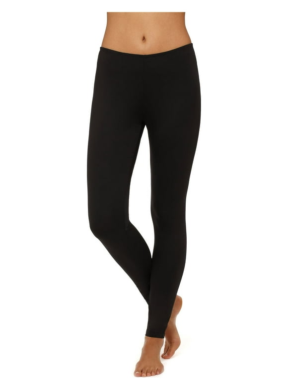 ClimateRight by Cuddl Duds Women's and Women's Plus Stretch Microfiber Base Layer Legging
