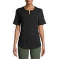 thumbnail image 1 of ClimateRight by Cuddle Duds Women's Scrub Top, 1 of 6