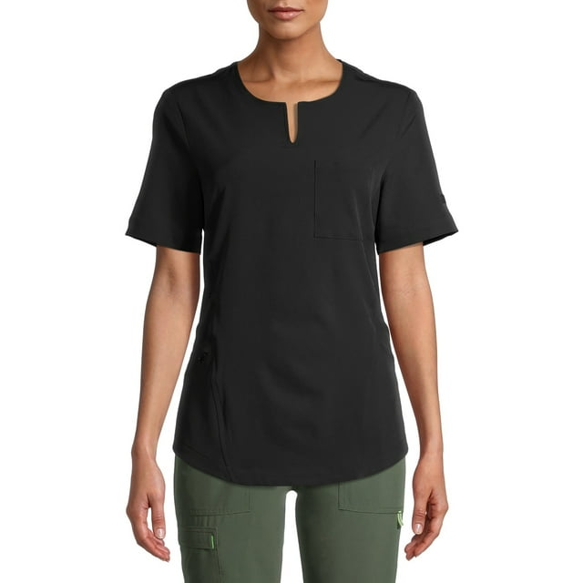 ClimateRight by Cuddle Duds Women's Scrub Top