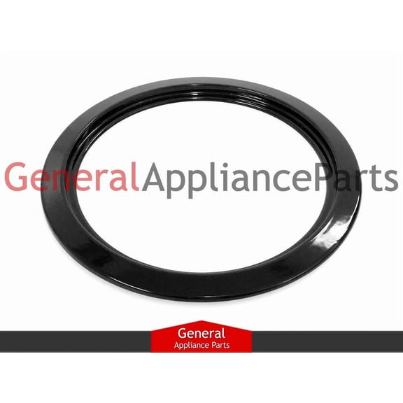 Climatek Stove Range Cooktop 6 Black Burner Drip Pan Ring Replaces # Dbpa007