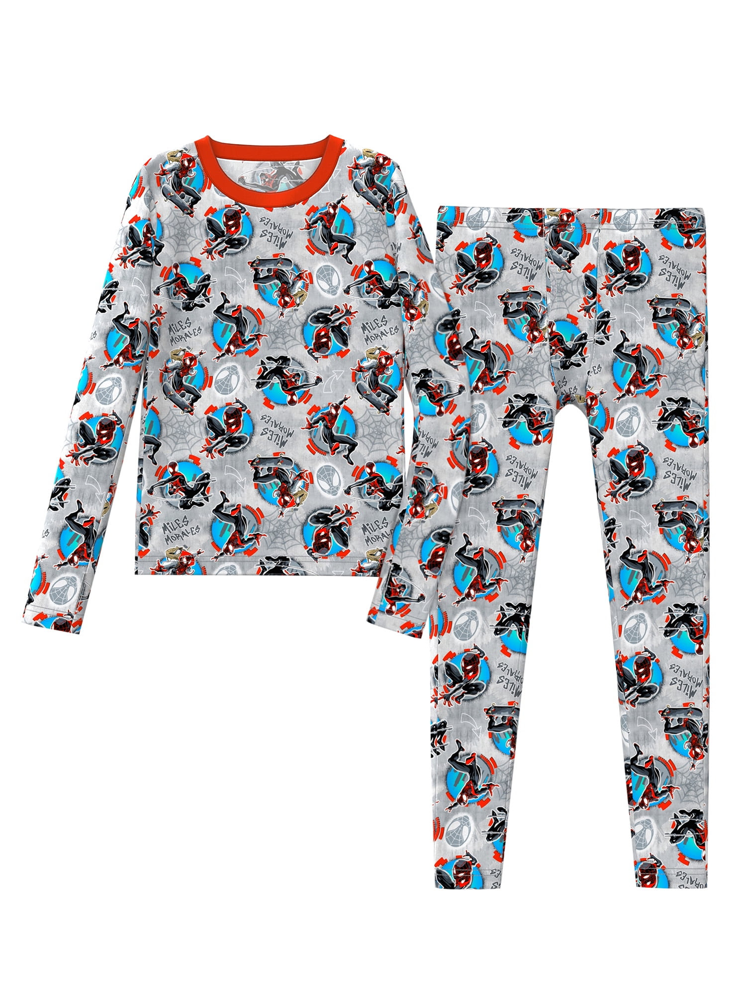 Cuddl Duds Miles Morales Boys Thermal Set – Sizes S-L at $2.94