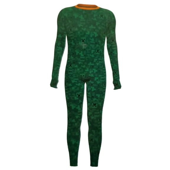 Climateright By Cuddl Duds Minecraft Boys Thermal Set, Sizes S-L