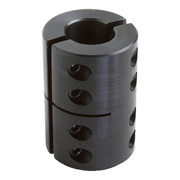 2CC-125-125 Two-Piece Clamping Coupling Recessed Screw