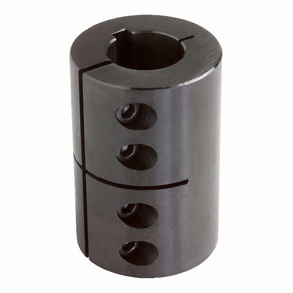 CC-100-100-KW Metric One-Piece Clamping Coupling Recessed Screw with Keyway