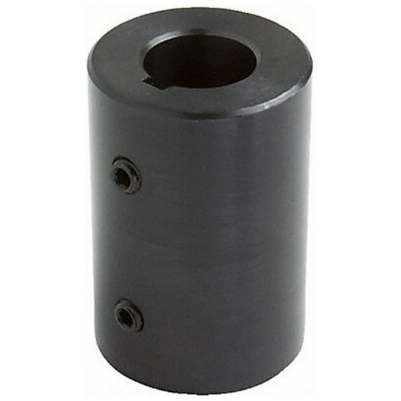Climax Metal Products Rigid Shaft Coupling, Set Screw, 2" L RC-062-KW