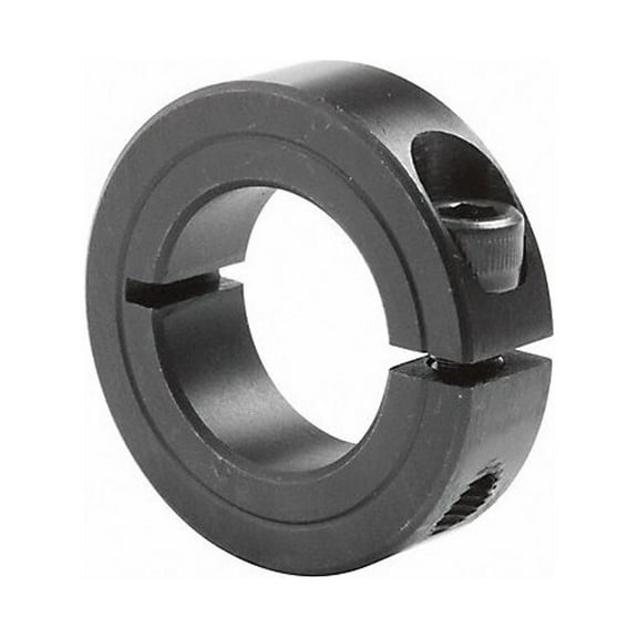 Climax Metal Products Shaft Collar,Clamp,1Pc,3/8 In,Steel 1C-037