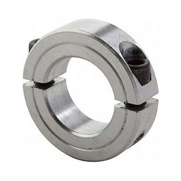 Climax Metal Products Shaft Collar,Clamp,2Pc,1-1/4 In,Aluminum 2C-125-A