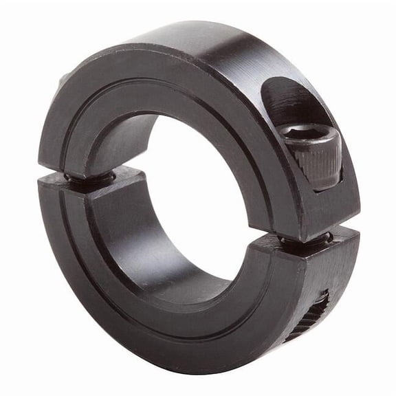 Climax Metal Products Shaft Collar,Clamp,2Pc,1 In,Steel 2C-100