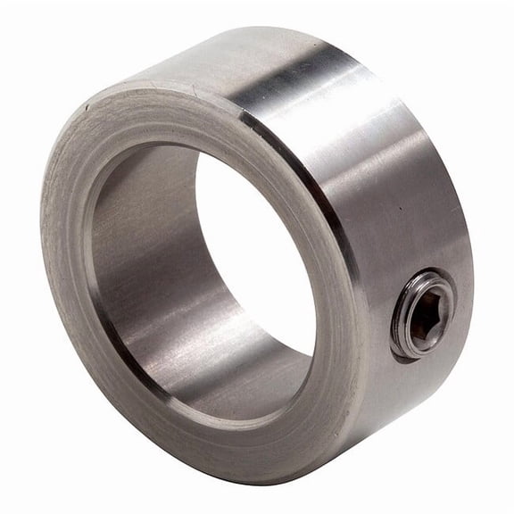 Climax Metal Products Shaft Collar,Set Screw,1Pc,5/8 In,SS C-062-S