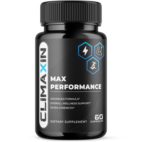Climaxin Advanced Formula Pills All Natural Vitamin Supplement 60 Capsules