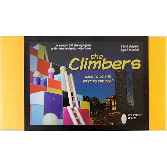 Climbers, The - Wooden 3D Strategy Game Great Condition