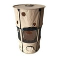thumbnail image 1 of Climbertree Circular Obstacle Play-Active Travel Collapsible Travel Pet Cat House, Khaki - One Size, 1 of 1