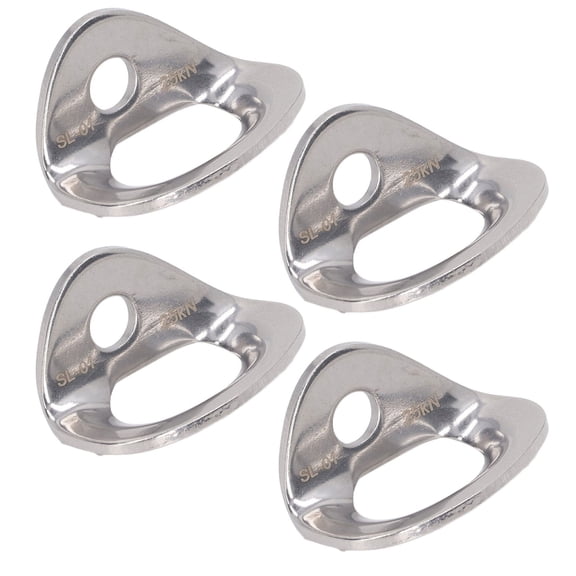 Climbing Anchors, 10Pcs Rock Bolt Hangers Sturdy Stainless Steel for High Altitude Operations