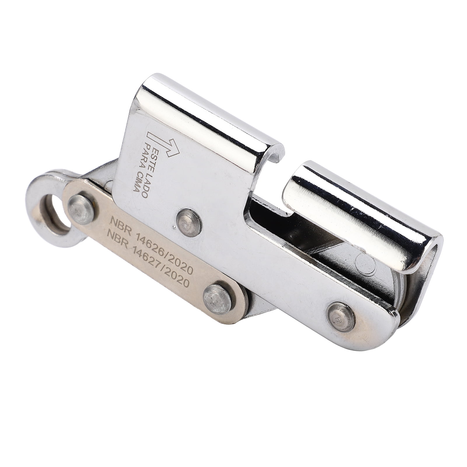 Climbing Anti Fall Rope Grab Alloy Steel Strong Bearing Capacity Self