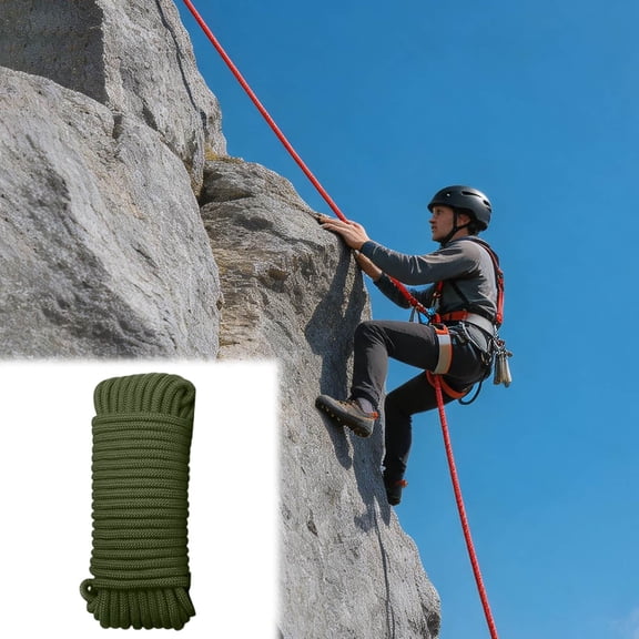 Climbing Carabiner Rock Climbing Gear D Ring Screwgate Locking Carabiners Outdoor Mountaineering For Rope Rappelling Hook with Rope That You Can Climb with Climbing Gear Rangefinder Lanyard