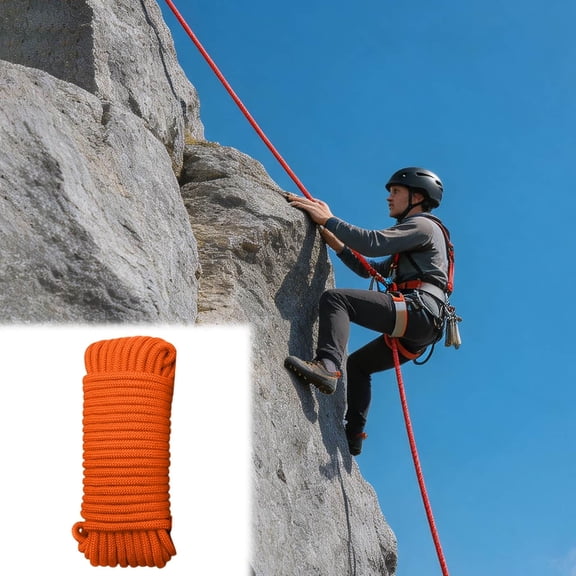 Climbing Carabiner Rock Climbing Gear D Ring Screwgate Locking Carabiners Outdoor Mountaineering For Rope Rappelling Hook with Rope That You Can Climb with Climbing Gear Rangefinder Lanyard